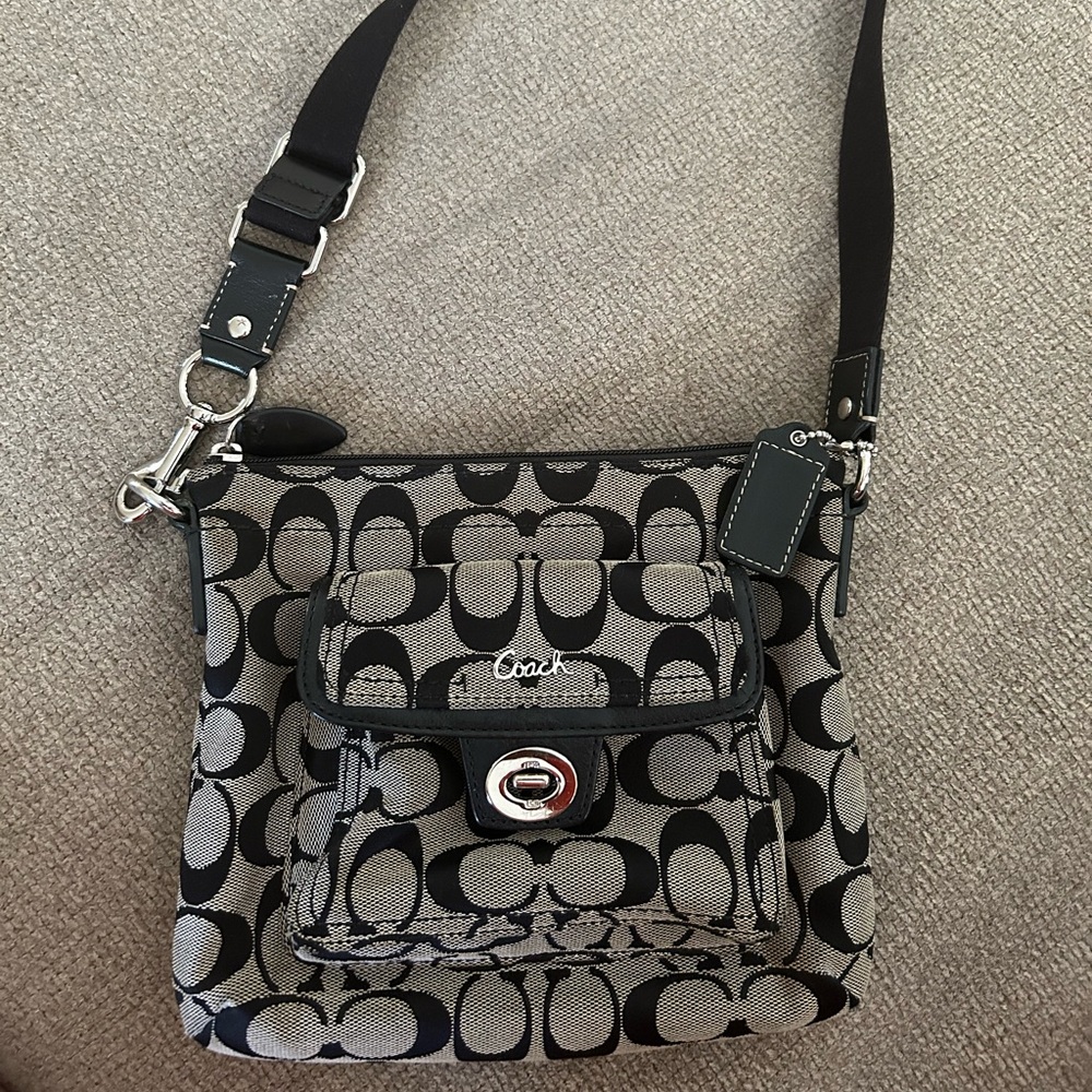 Black Coach Crossbody Bag